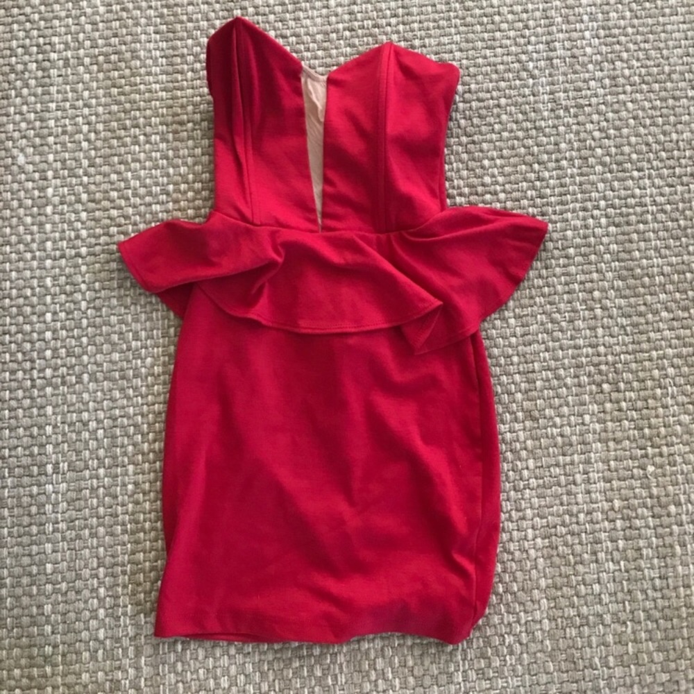 Nasty Gal Sexy Red Dress